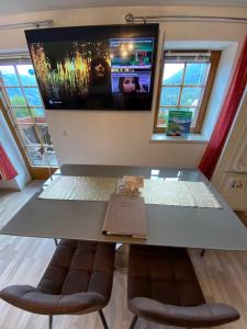 TV a/nebo společenská místnost v ubytování Haus Stabentheiner