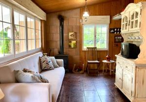 A kitchen or kitchenette at Villa La Finca