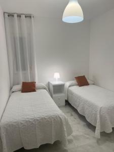Postel nebo postele na pokoji v ubytování Casa vacacional equipada