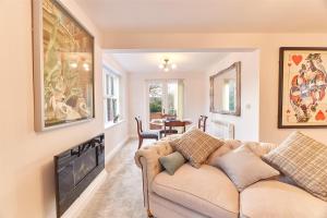 Ruang duduk di Dene Annexe, Durham