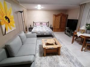 Postel nebo postele na pokoji v ubytování Apartment Curly
