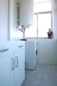 サロウにあるSynergie SI22 - Chamonixのキッチン(洗濯機、シンク付)