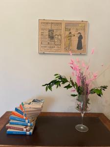 The library in a vidéki vendégházakat