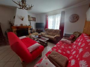 Posezení v ubytování Chalet 126 m² PRALOUP