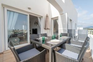 Balkón nebo terasa v ubytování Vivienda liv El Puerto I 3-11