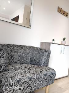 Posezení v ubytování Ferienwohnung Grete, an der Weinstraße