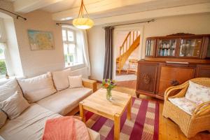 Posezení v ubytování Ferienhaus Utkiek