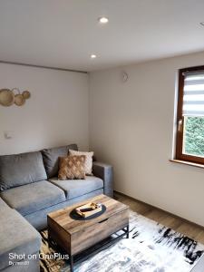 Posezení v ubytování Ferienwohnung Grete, an der Weinstraße