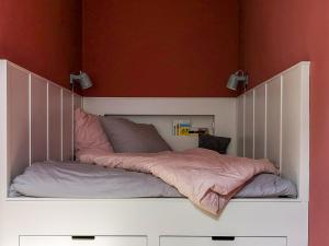 Postel nebo postele na pokoji v ubytování Der Gute Ton