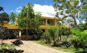 Zahrada ubytování La Hacienda Hostel