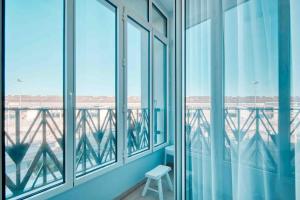 Balkón alebo terasa v ubytovaní Luxury Apartment Joliette