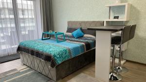 En eller flere senge i et værelse på Mamaia Nord-Casa del Mar85