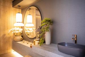 Kúpeľňa v ubytovaní Hotel Meta Resort & Vine SPA