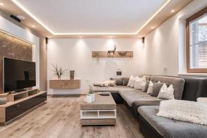 Telewizja i/lub zestaw kina domowego w obiekcie Haus Bambi