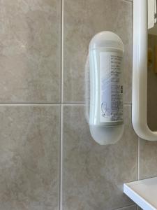 Koupelna v ubytování Albergo Désirée