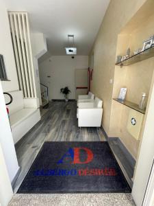 Koupelna v ubytování Albergo Désirée