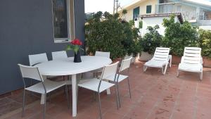 A patio or other outdoor area at Villa Lilium