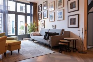 Χώρος καθιστικού στο Passage - Spacious Suite in Historic Centre
