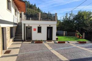 Budynek, w którym mieści się apartament