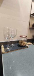 Nápoje v ubytovaní Precioso Apartamento 1 Hab con Bañera Hidromasaj