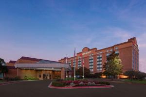 una representación del hotel hampton inn suites en Austin Marriott North, en Round Rock