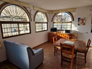 Istumisnurk majutusasutuses Casa El Banco
