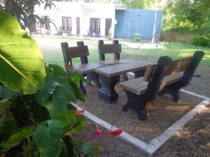 Zahrada ubytování Shadow Homestay