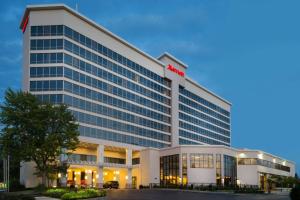 a rendering of the front of a hotel at Marriott Memphis East in Memphis