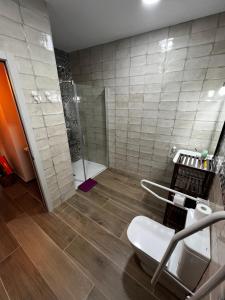 Ein Badezimmer in der Unterkunft Casa Aurora