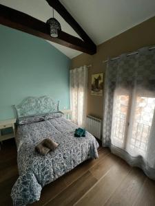 Ein Bett oder Betten in einem Zimmer der Unterkunft Casa Aurora