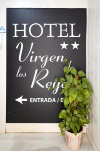 Certifikát, hodnocení, plakát nebo jiný dokument vystavený v ubytování Hotel Virgen de los Reyes
