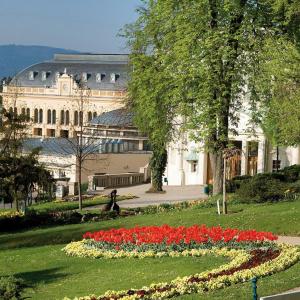 A garden outside Hotel-Garni Martinek