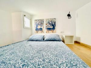 A bed or beds in a room at Villa Paraiso