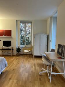 TV i/ili multimedijalni sistem u objektu Eigenes Studio (Apartment)