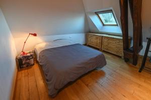 Posteľ alebo postele v izbe v ubytovaní La Grange du clos