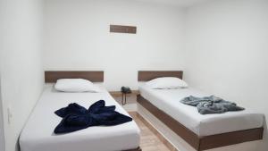 Postel nebo postele na pokoji v ubytování Hotel Salamanca Resort