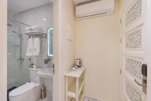 Koupelna v ubytování HOTEL RIAD CHAMI