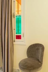 Posezení v ubytování HOTEL RIAD CHAMI