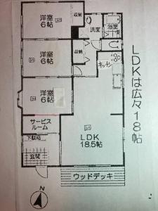 Majutuskoha 手ぶらBBQ 京成佐倉駅徒歩4分 貸切宿泊　3LDK80平米以上　成田空港近い　駐車場４台(無料) korruse plaan