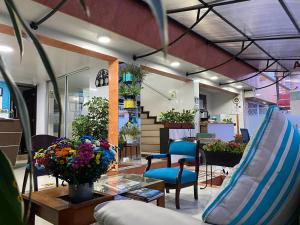 Posezení v ubytování Hotel Casa Lamay