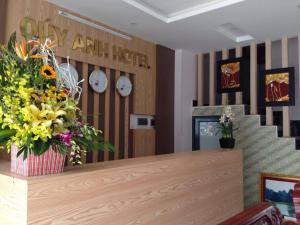 Vstupní hala nebo recepce v ubytování Quy Anh Hotel Bao Lac town