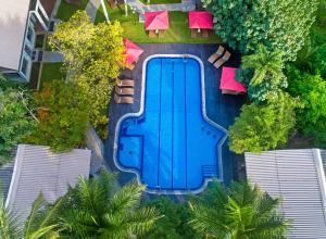 Бассейн в Chaarya Resort & Spa или поблизости