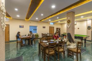 Restaurace v ubytování Zostel Homes Pushkar