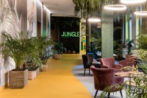 Posezení v ubytování Hotel Astor