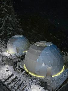GLAMPING CLUB durante l'inverno