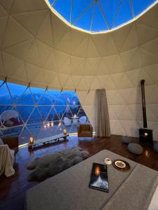 Letto o letti in una camera di GLAMPING CLUB