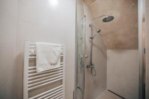 Koupelna v ubytování Apartman s výhledem