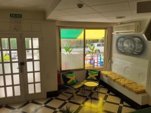 Posezení v ubytování Hotel Clibomar Jamaica