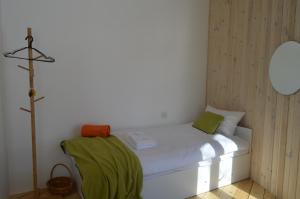 Ένα ή περισσότερα κρεβάτια σε δωμάτιο στο Nature Rooms cabin