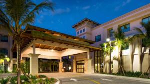 a rendering of the front of a hotel at Hyatt House Naples 5th Avenue in Naples